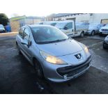 2012 61 reg Peugeot 207 Active