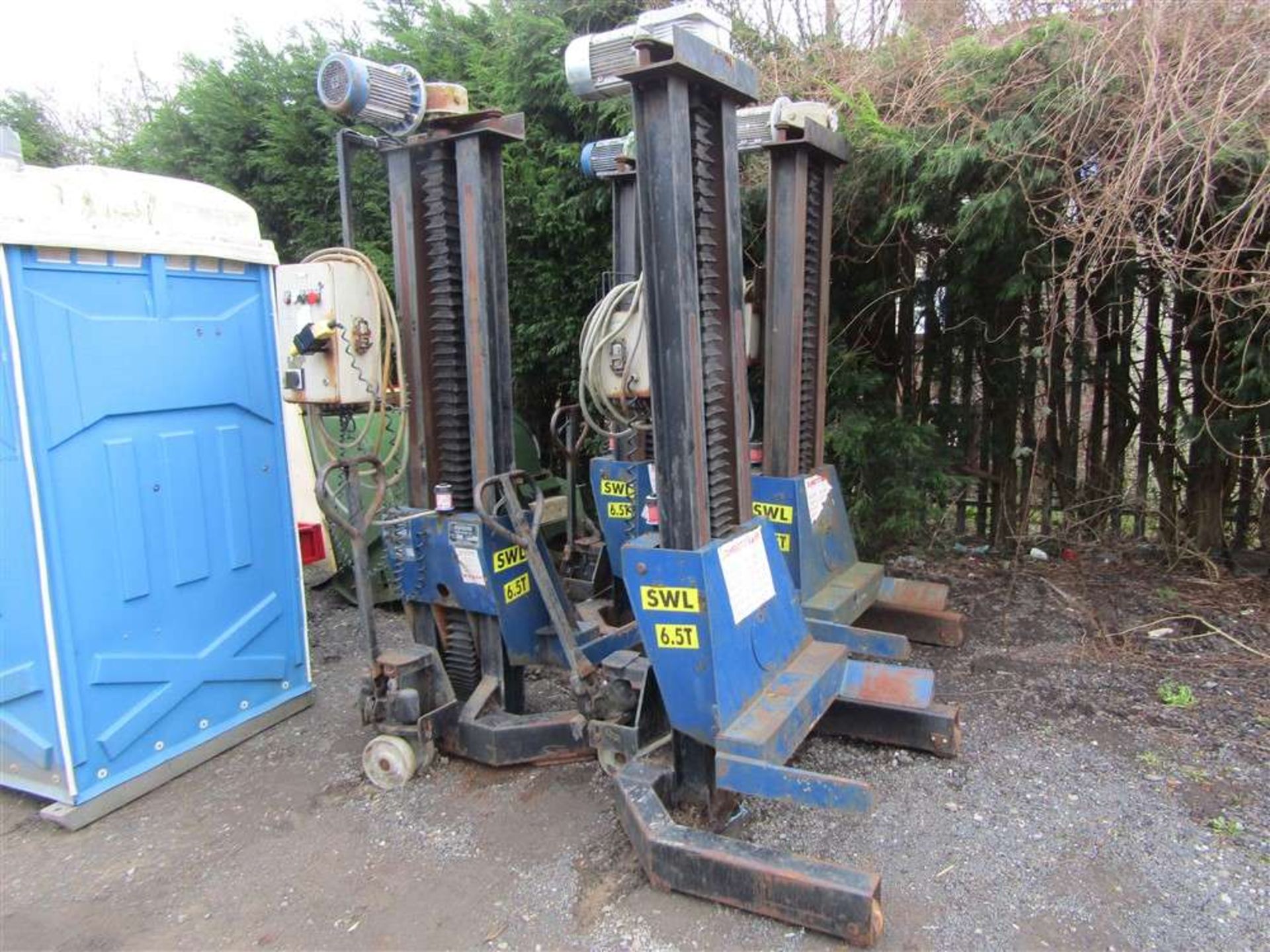 4 x Somers 6.5t Column Lifts (Direct Council)