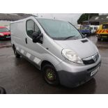 2011 61 reg Vauxhall Vivaro 2900 CDTI 113 SWB