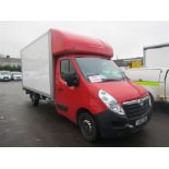 2016 16 reg Vauxhall Movano F3500 L3H1 CDTI Luton (Non Runner)