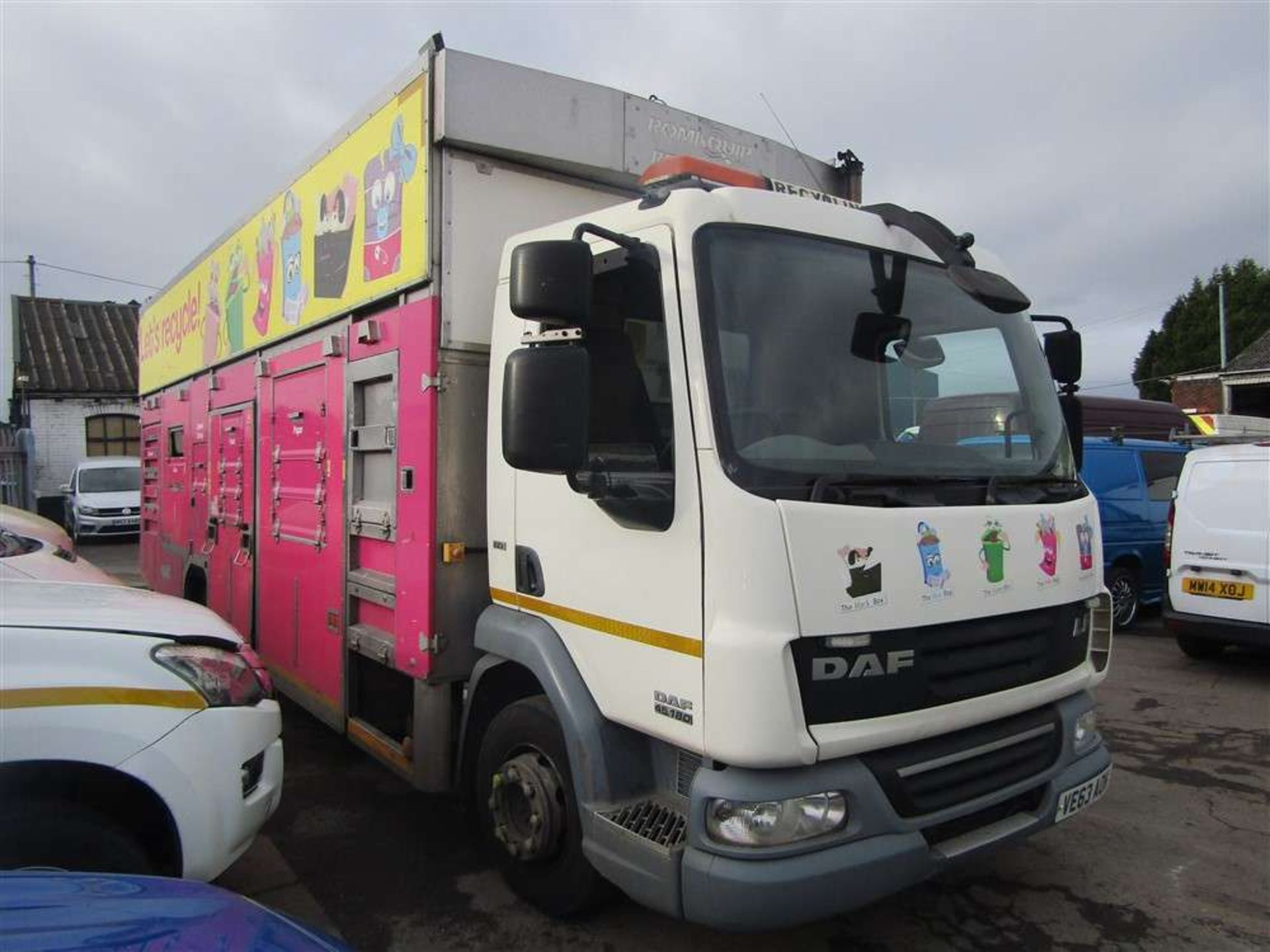 2013 63 reg DAF FA LF 45 Refuse Wagon (Direct Council)