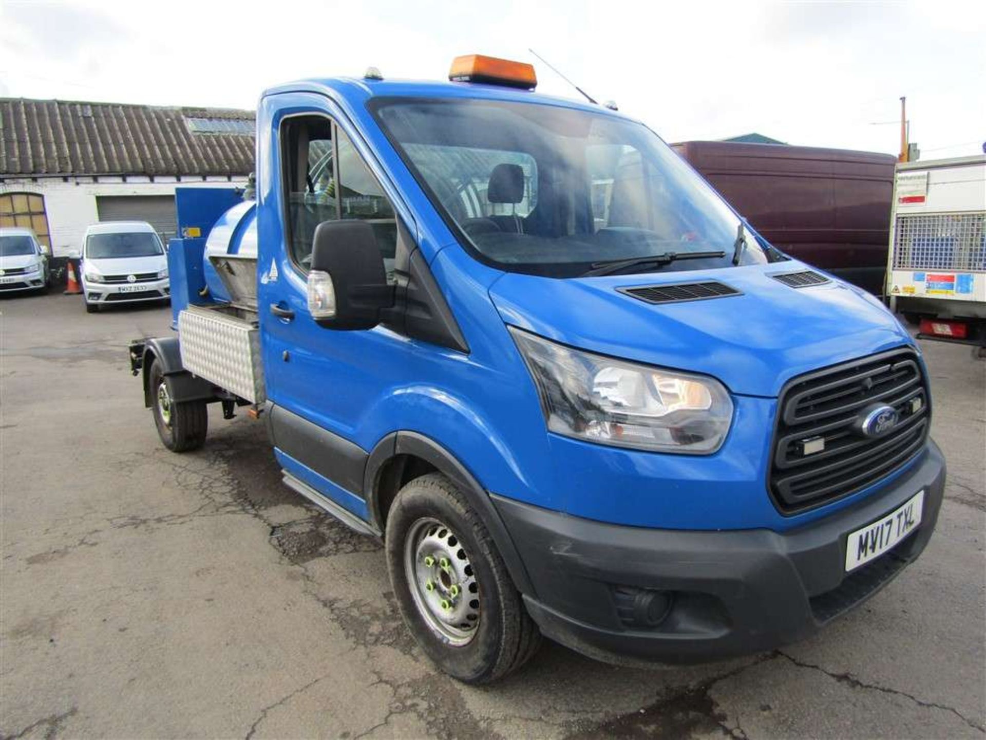 2017 17 reg Ford Transit 350 Flat Lorry Vacuum Tanker