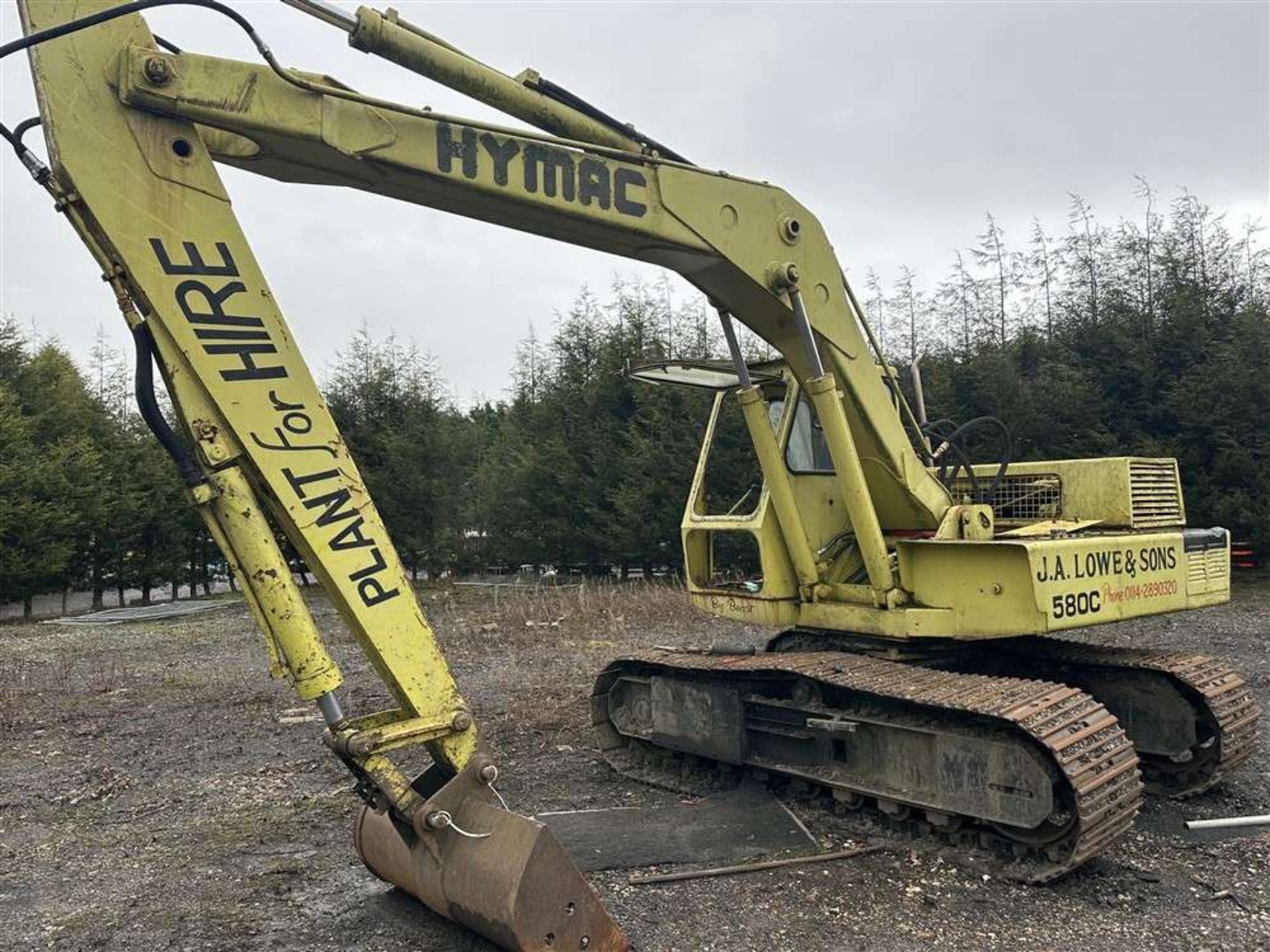 Hymac 580c 360 degree Excavator (Sold on Site - Accrington) - Image 2 of 2