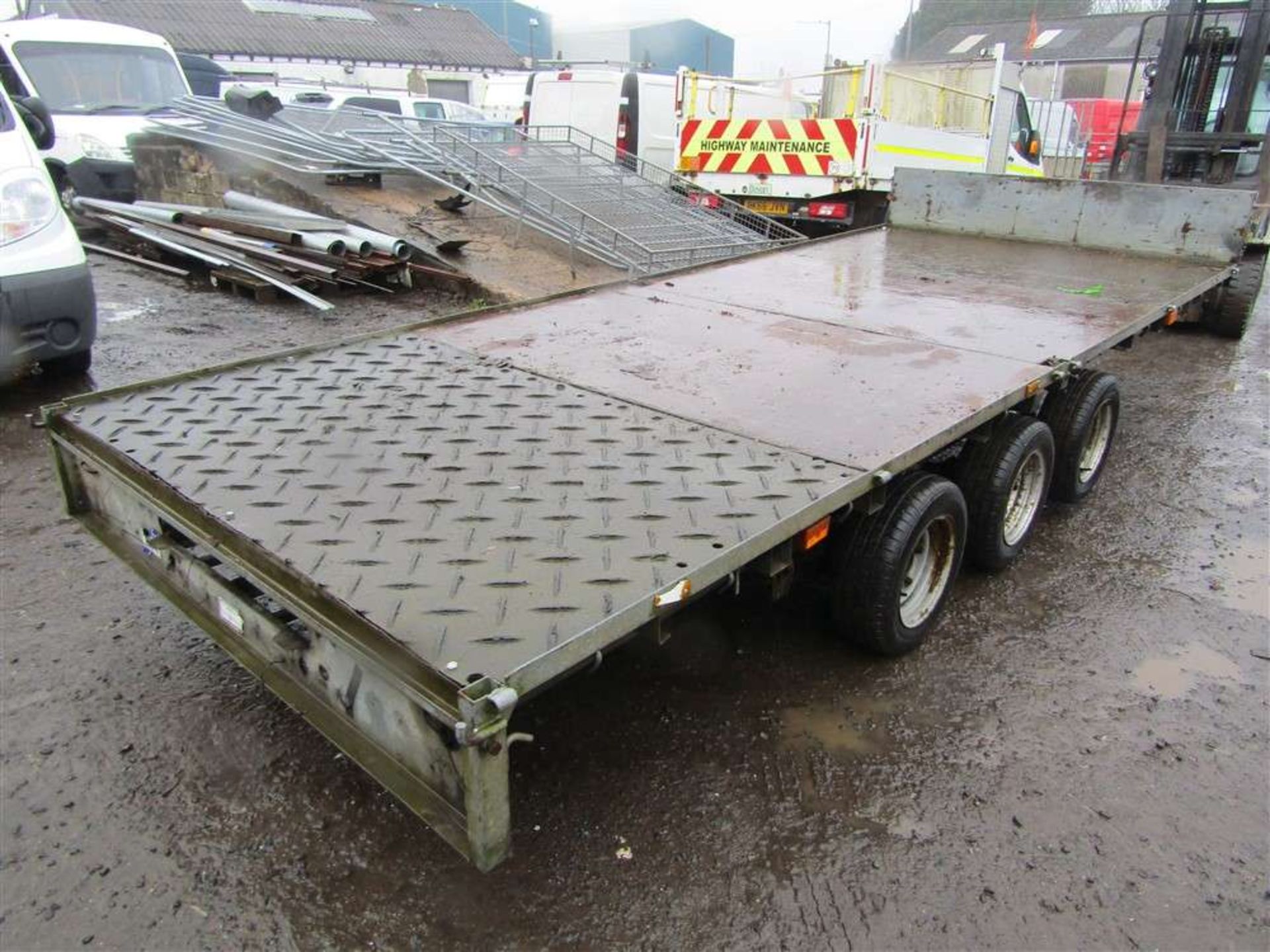 Ifor Williams Tri Axle Trailer - Image 2 of 4