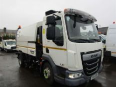 2018 18 reg DAF LF 180 FA Sweeper (Direct Council)