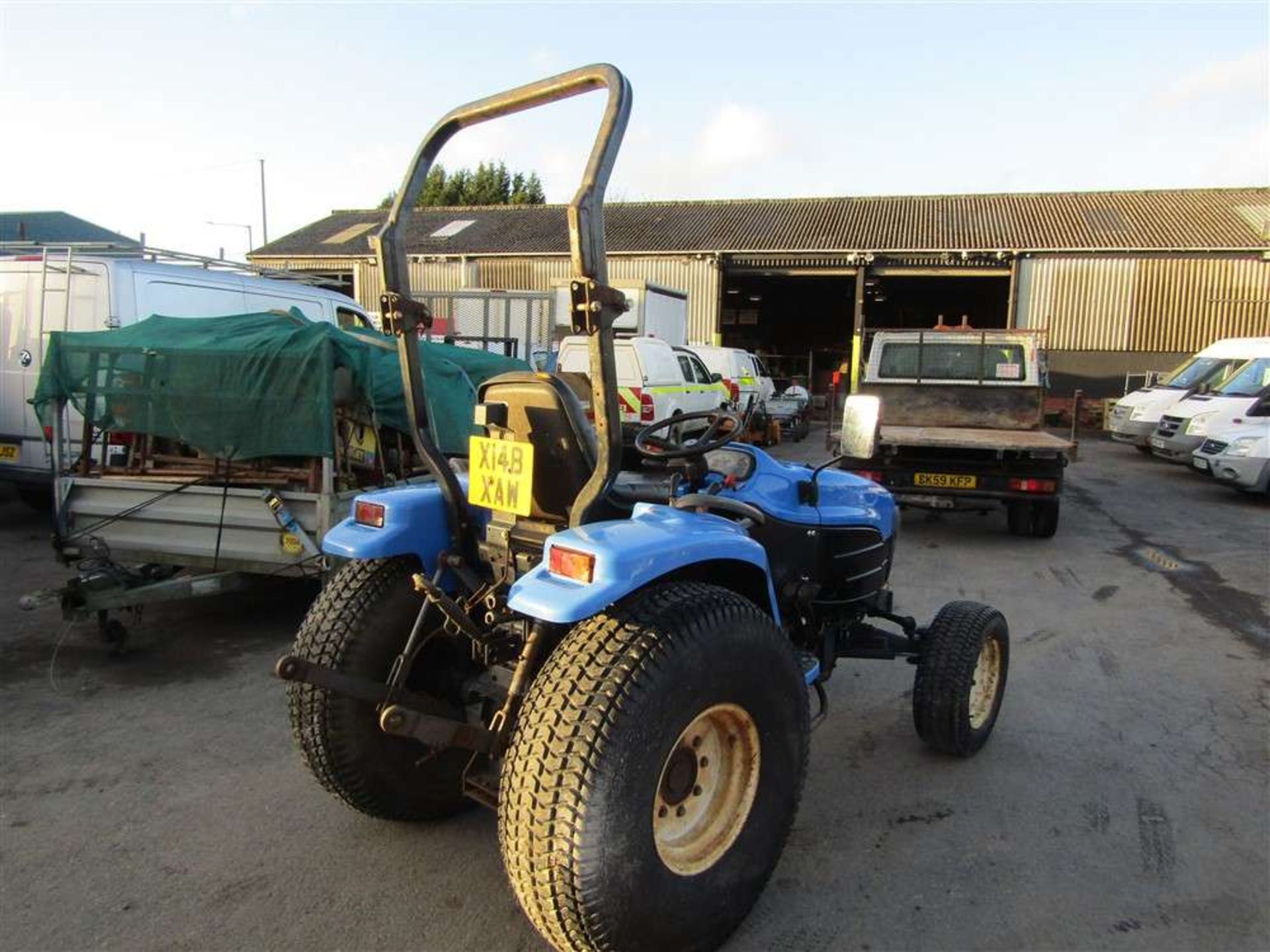 2001 X reg New Holland Agric Tractor 2 Axle Rigid Body - Image 4 of 5