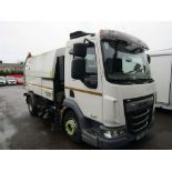 2018 18 reg DAF LF 180 FA Sweeper (Direct Council)