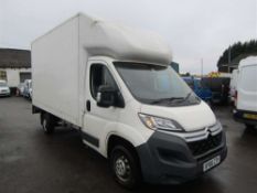 2016 66 reg Citroen Relay 35L Luton Van With Trail Lift