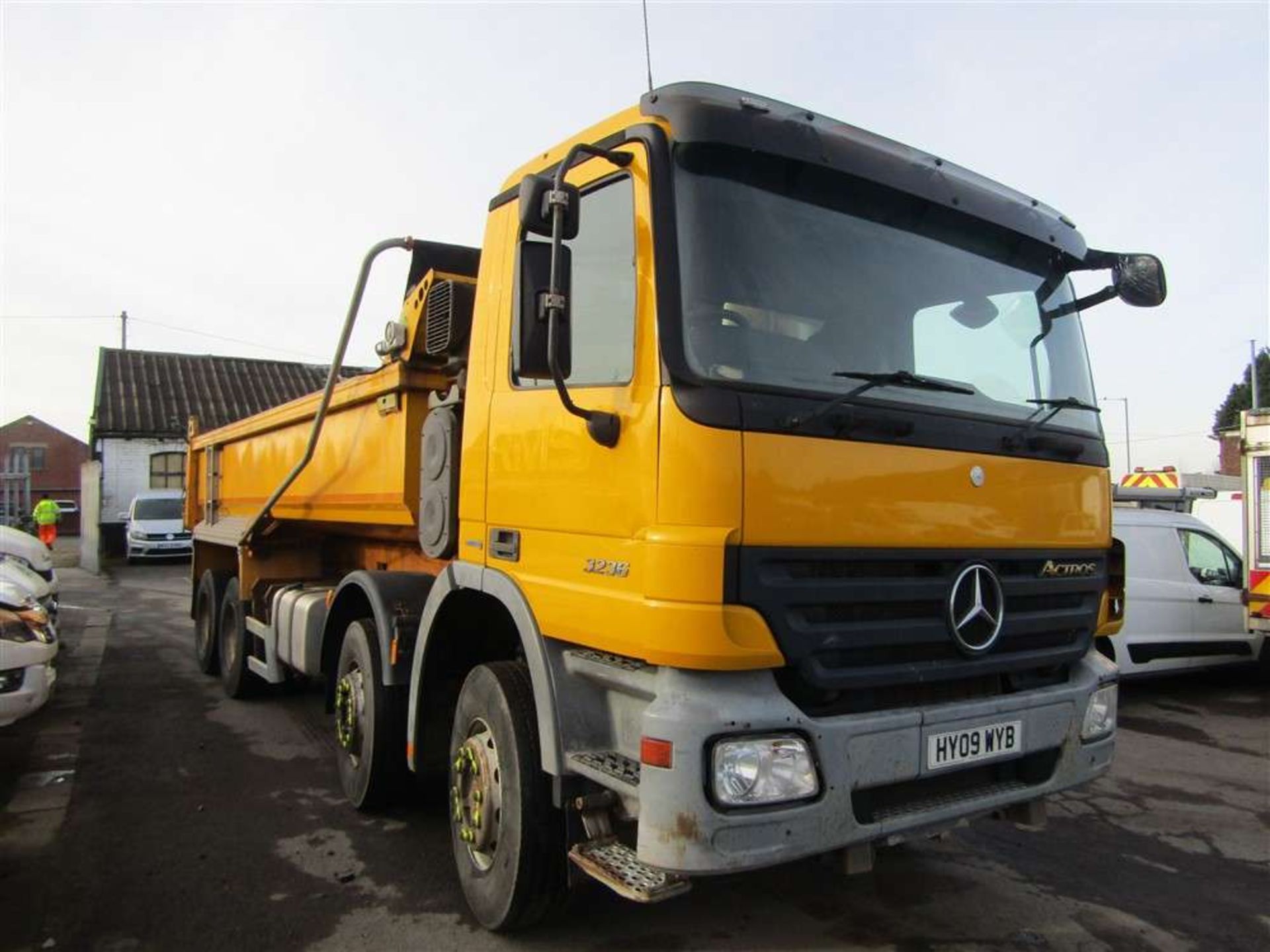 2009 09 reg Mercedes Actros 3236K Tipper