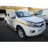 2017 17 reg Isuzu D-Max Yukon Twin Turbo D/C TD (Runs but No Gearbox)