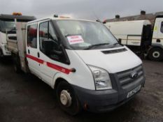 2012 62 reg Ford Transit 155 T460 RWD Tipper (Non Runner) (Direct Council)