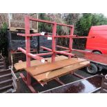 Steel Cantilever Double Sided Stock Rack