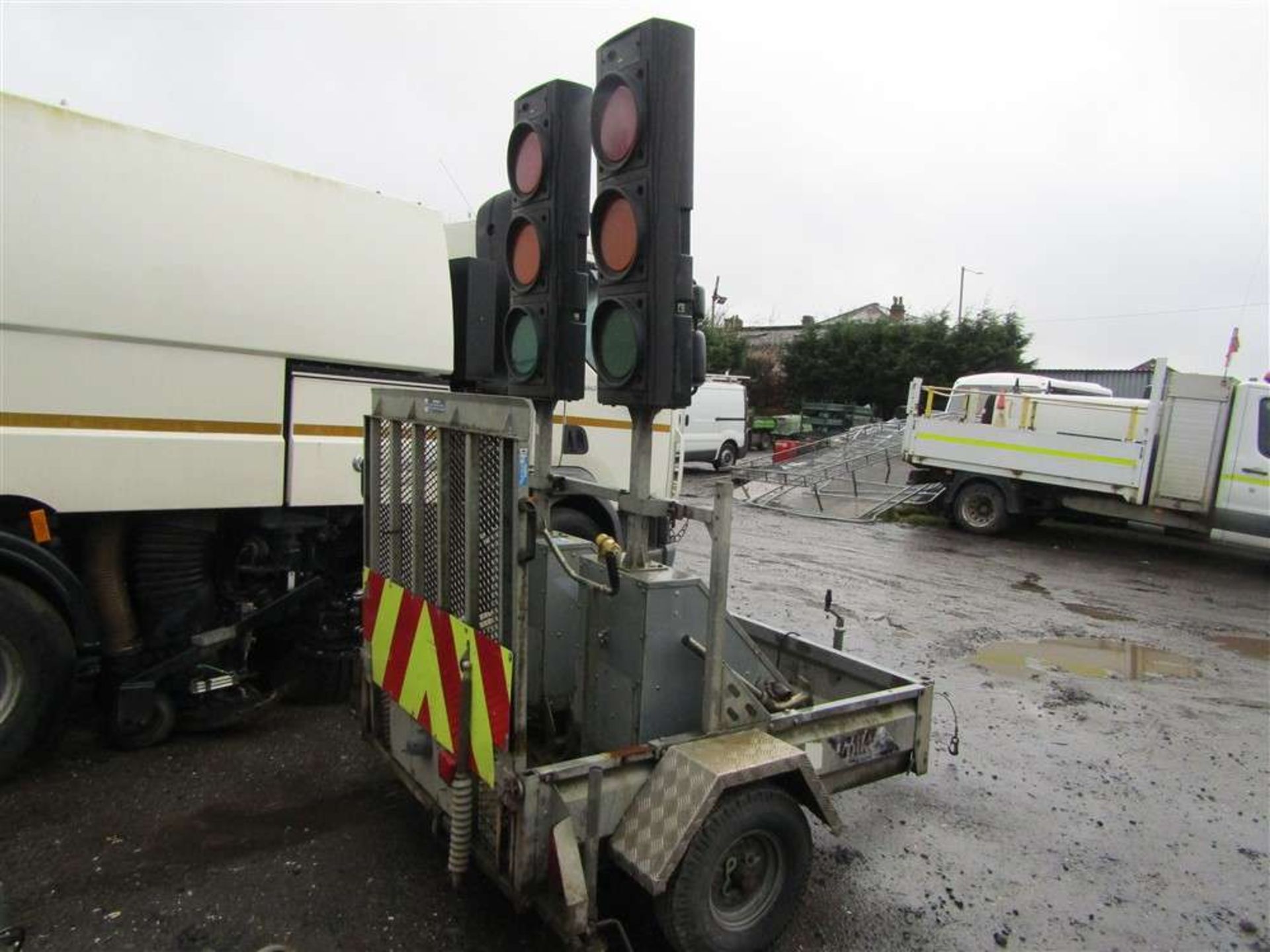 Traffic Light Trailer c/w 2 x Sets Of Traffic Lights (Direct Gap) - Image 3 of 4