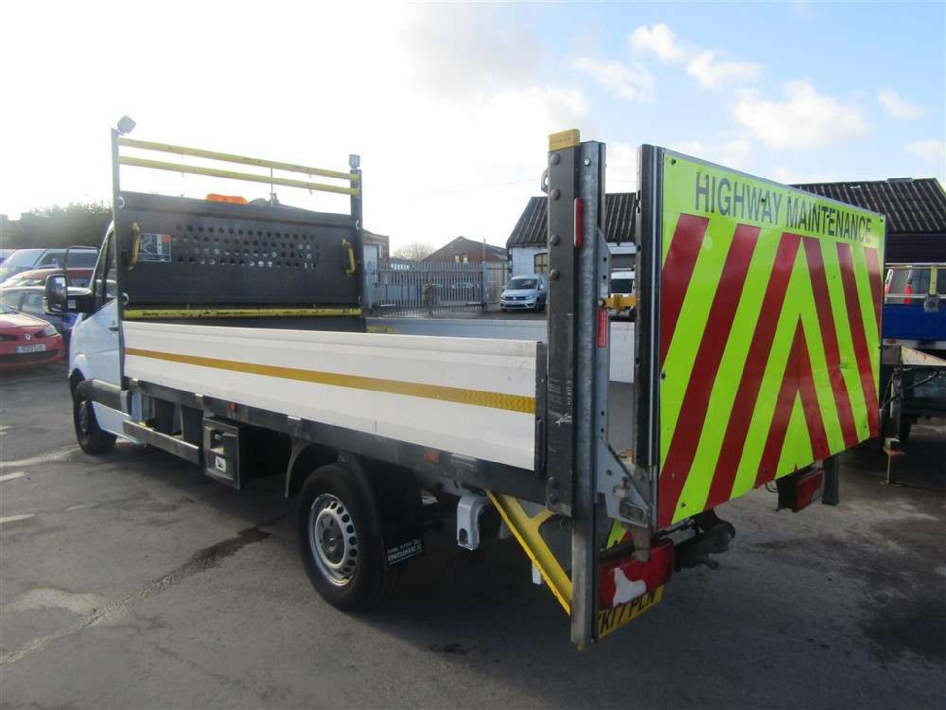 2017 17 reg Mercedes Sprinter 314 CDI 13ft6 Dropside & Tail lift - Image 3 of 6