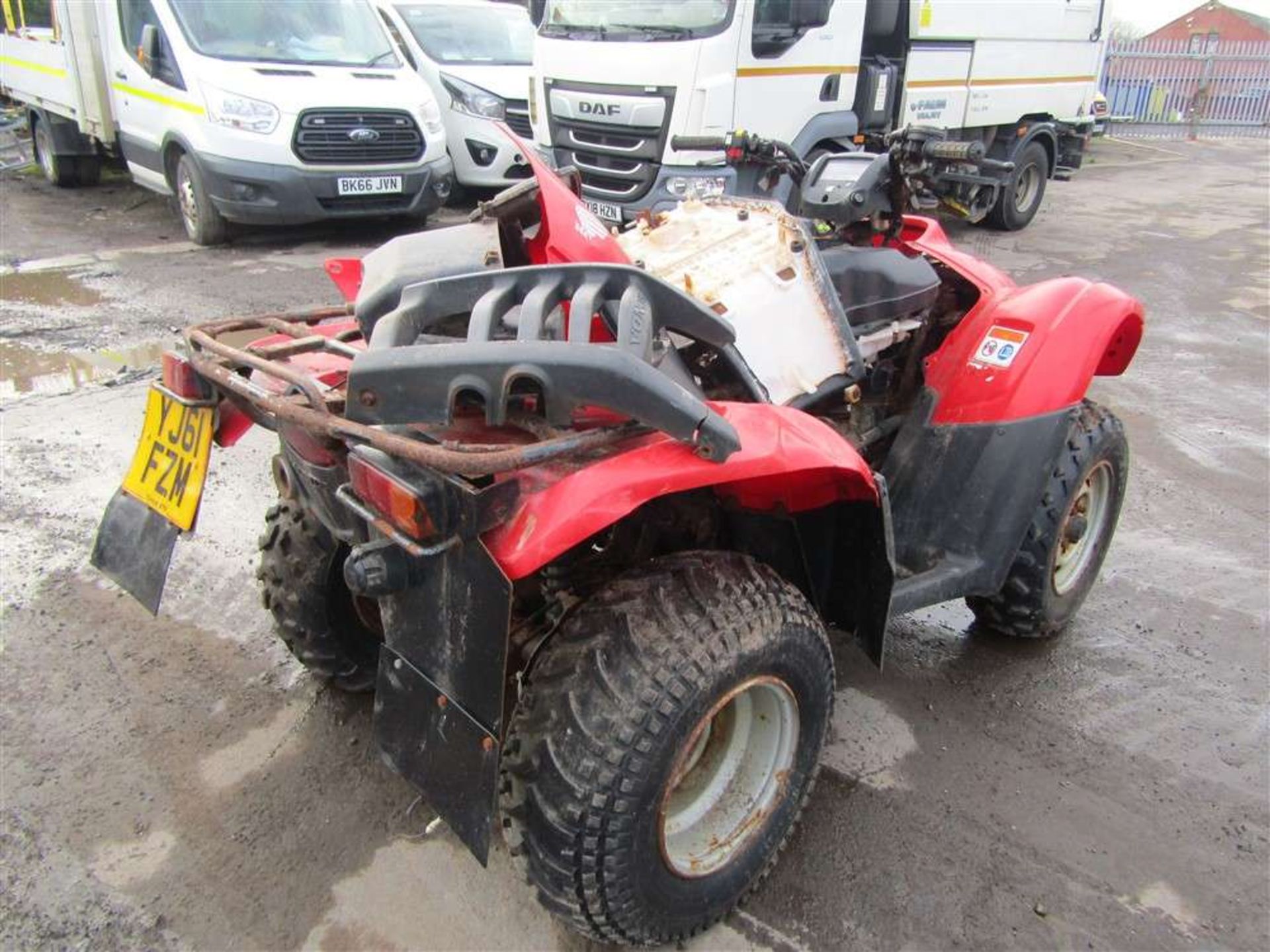 2011 61 reg Honda Quad (Spares / Repairs) (Direct Council) - Image 4 of 4