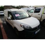 2016 16 reg Fiat Doblo 16v SX Multijet (Non Runner) (Direct United Utilities Water)