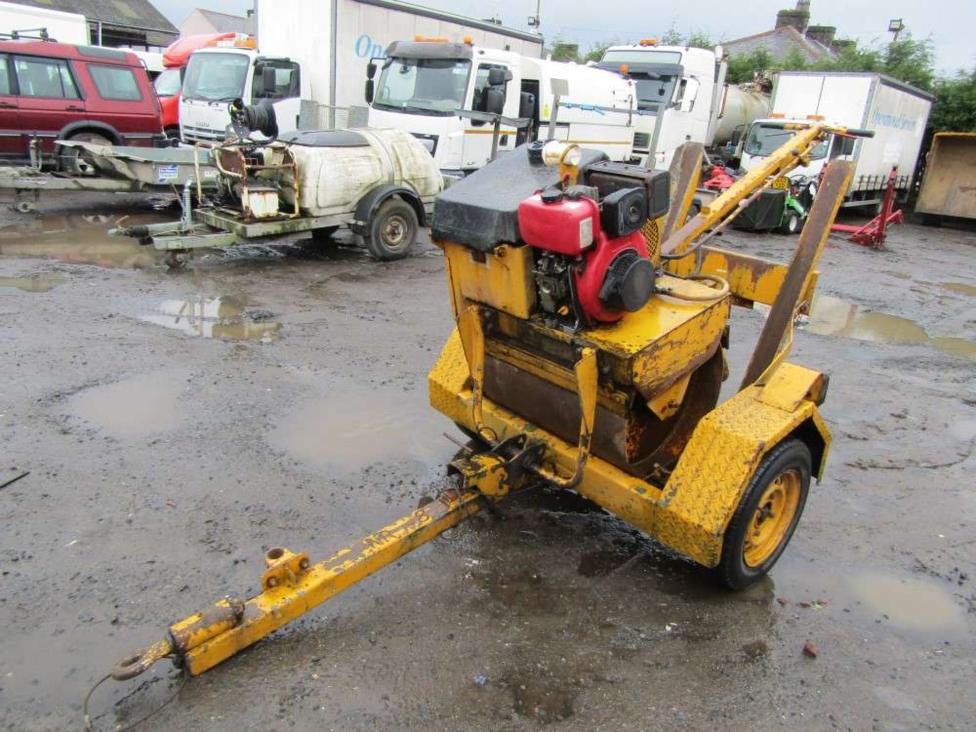 Pedestrian Roller & Trailer - Image 2 of 4