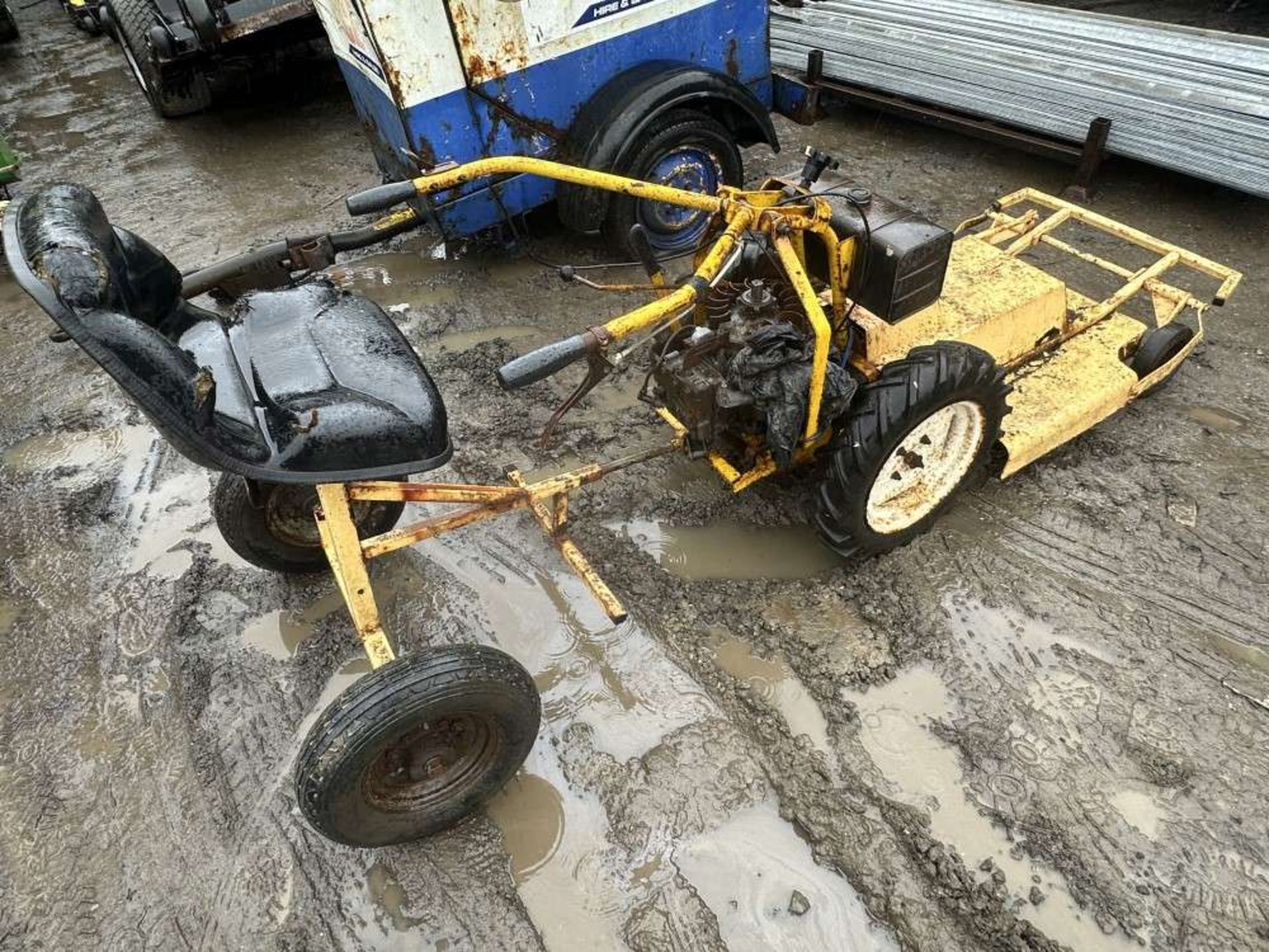 Rough Cut Mower c/w Ride on Seat