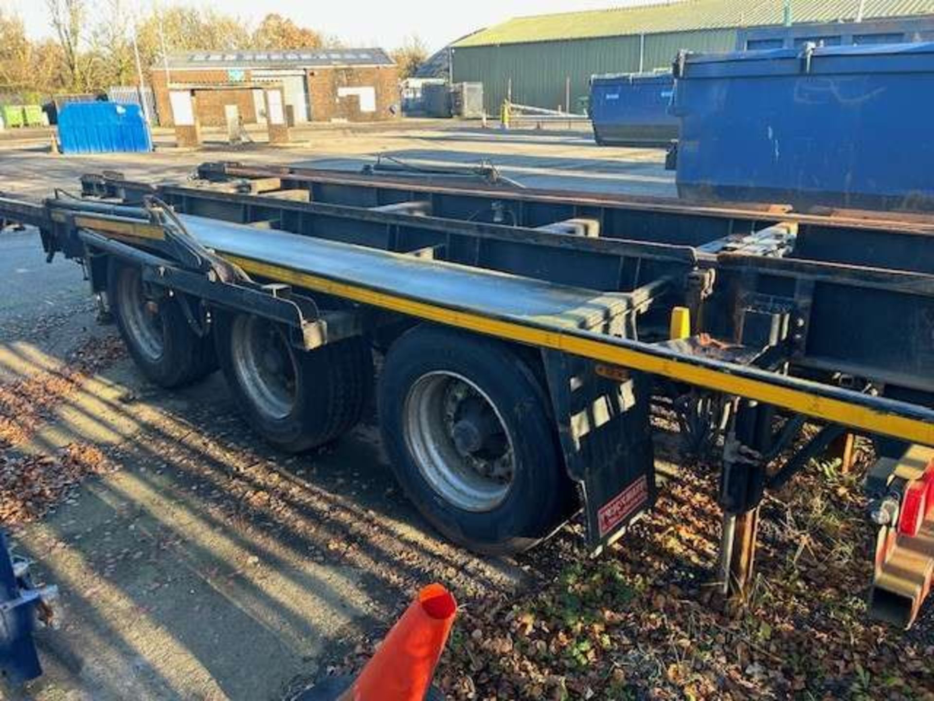 2012 Truckmate 24ch Skip Trailer (Direct Council) (Sold on Site - Caernarfon)