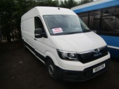 2019 19 reg MAN TGE 3-140 High Roof Van (Non Runner)