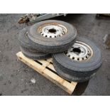 5 x Ifor Williams Rims & Tyres