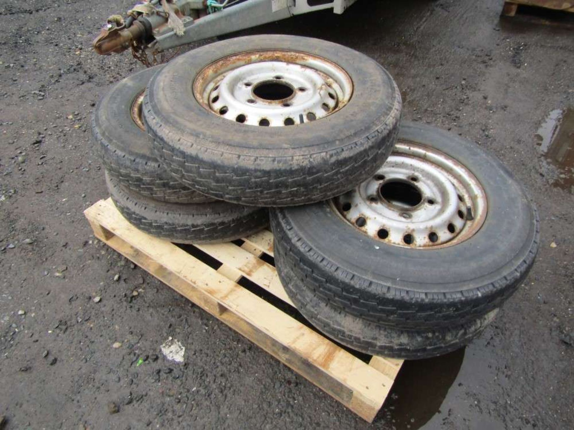 5 x Ifor Williams Rims & Tyres