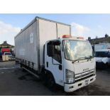 2010 10 reg Isuzu Forward N75.190 Auto Curtain Sider (Direct Council)