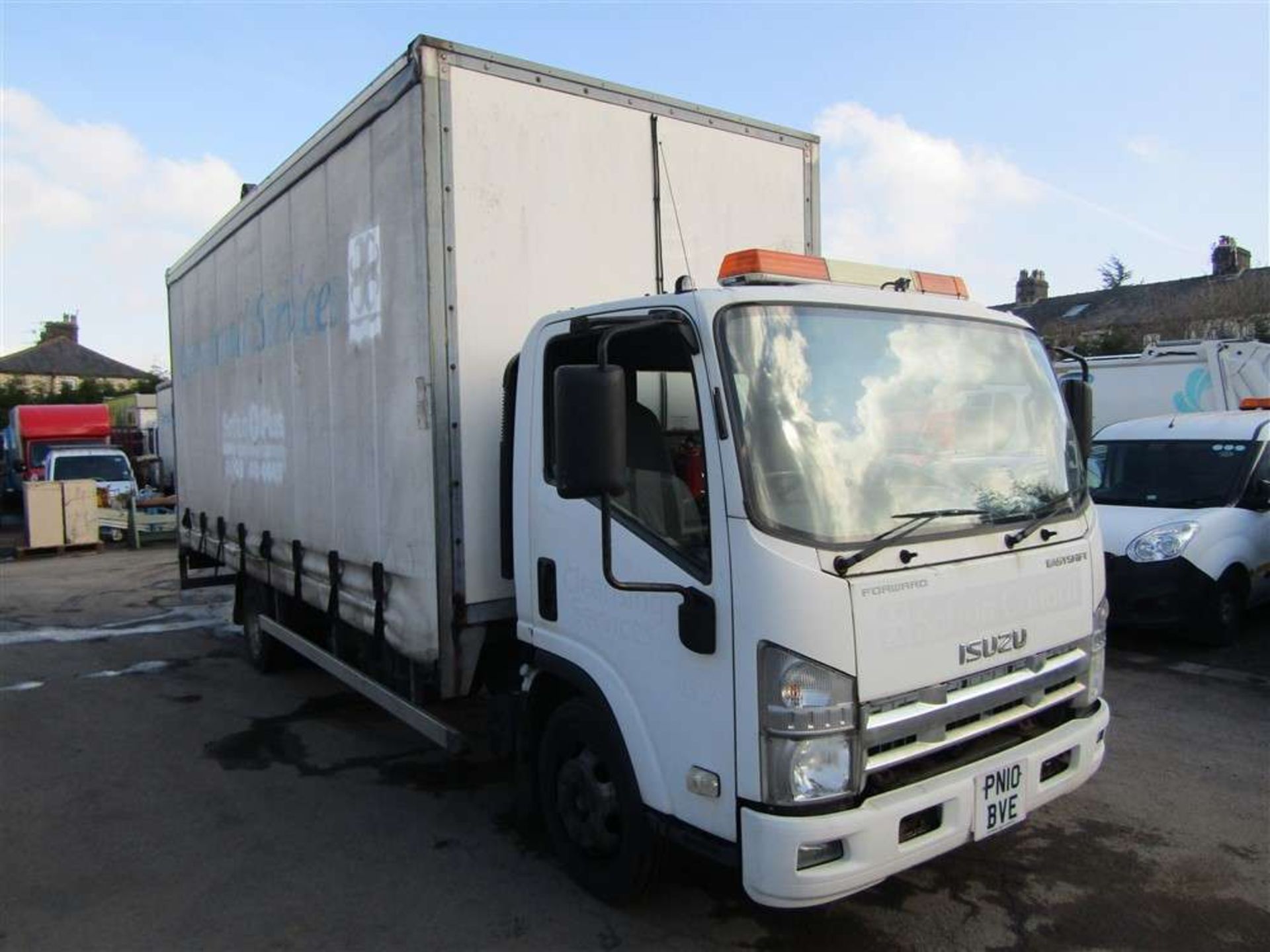 2010 10 reg Isuzu Forward N75.190 Auto Curtain Sider (Direct Council)