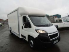 2019 19 reg Peugeot Boxer 335 Blue HDI Low Load Luton