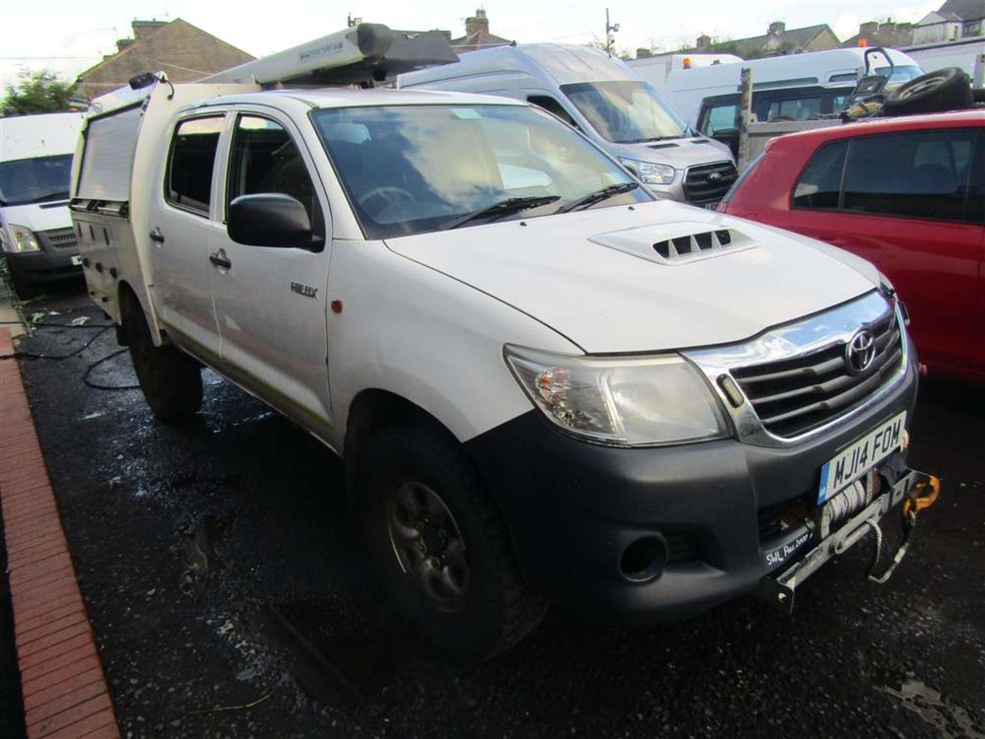 2014 14 reg Toyota Hilux Active D-4D 4x4 DCB (Non Runner) (Direct Electricity North West)