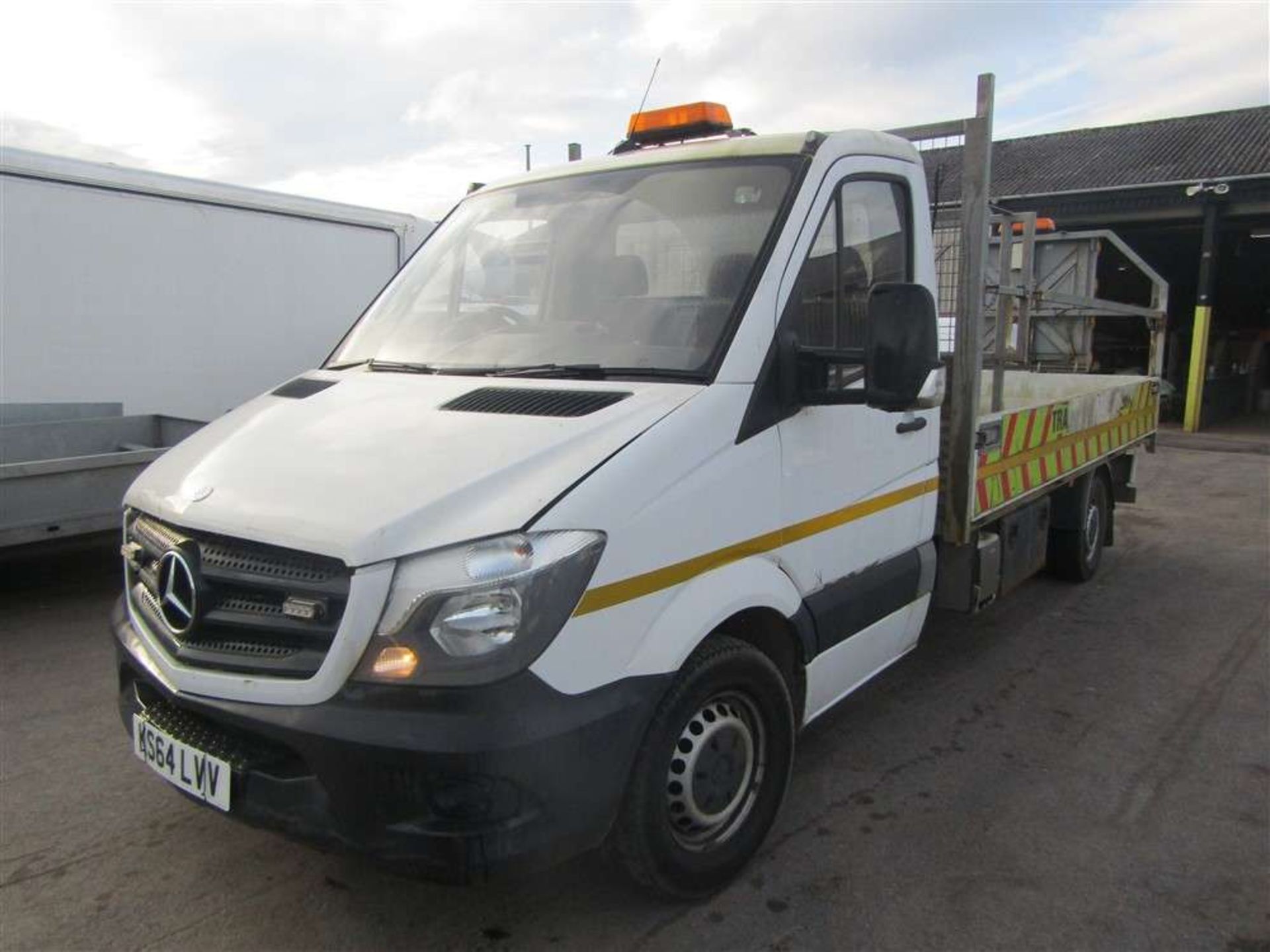 2014 64 reg Mercedes Sprinter 313 CDI Dropside - Image 2 of 6