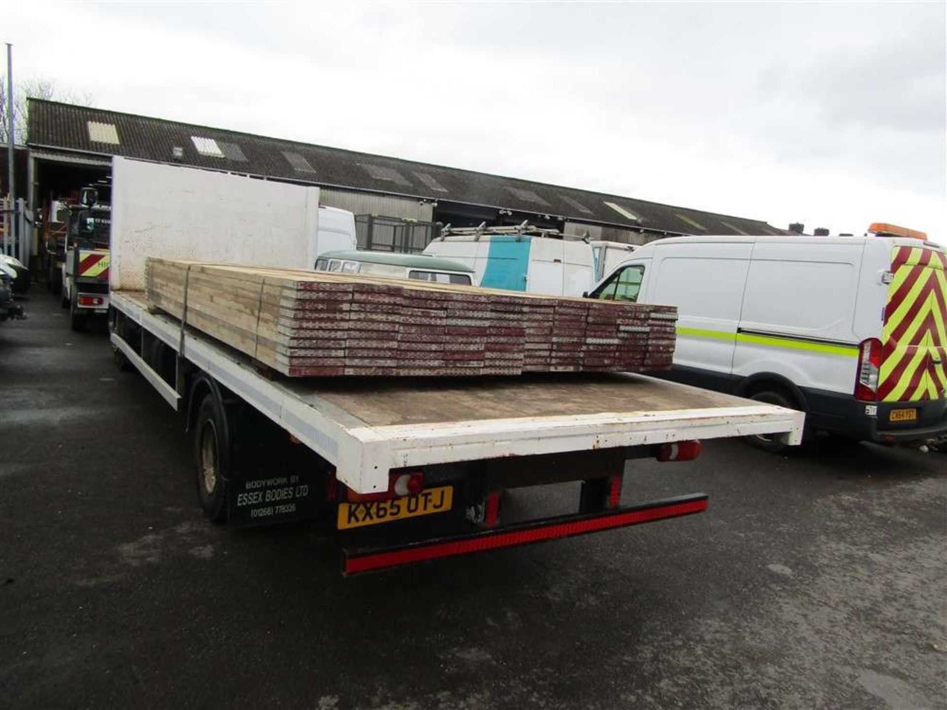 2016 65 reg DAF LF 210 Euro 6 12T Flat Bed (Scaffold Planks NOT Included in Sale) - Image 3 of 6