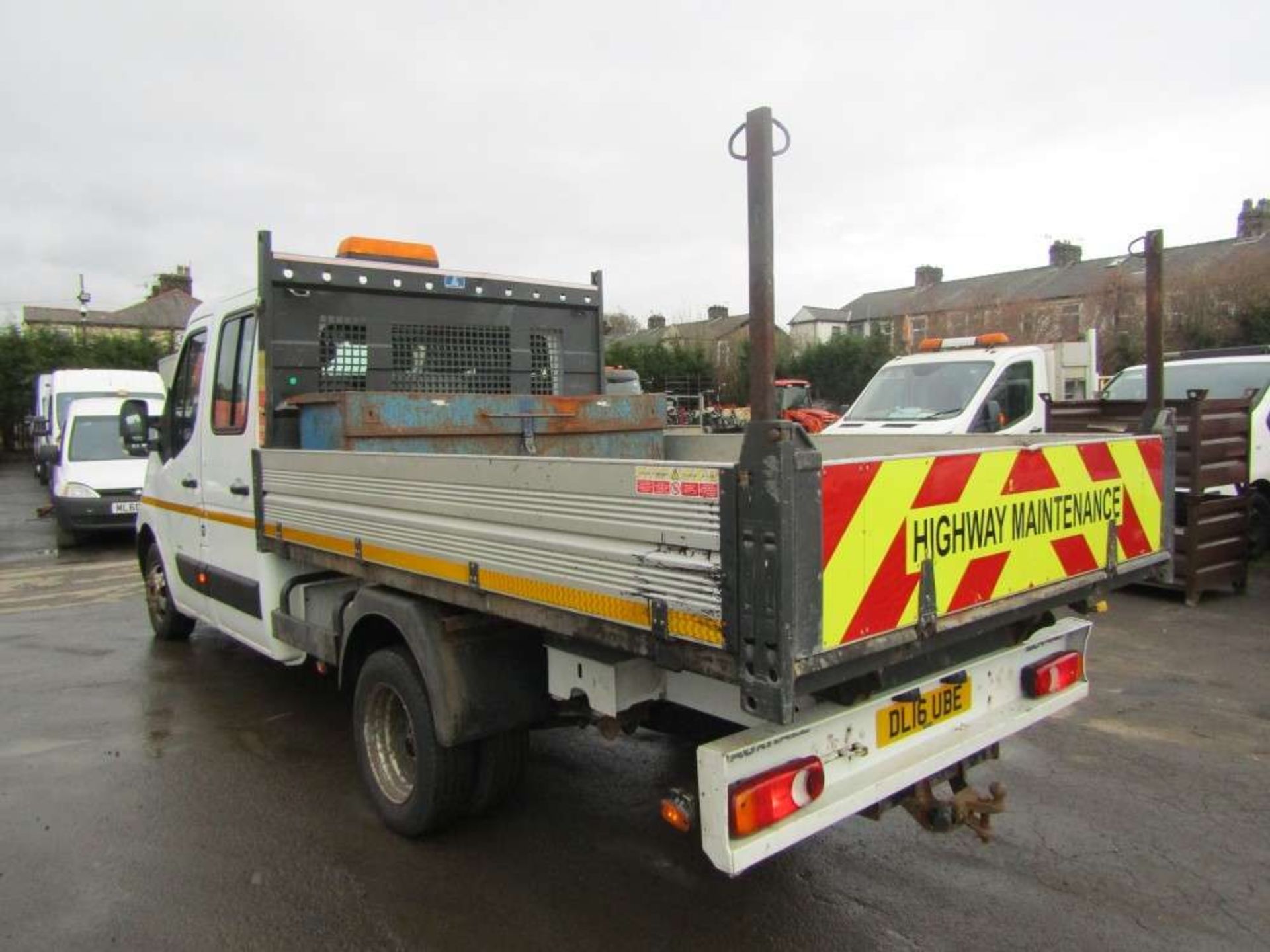 2016 16 reg Vauxhall Movano R3500 L3H1 CDTI DRW Double Cab Tipper - Image 7 of 8