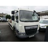 2016 65 reg DAF LF 210 Euro 6 12T Flat Bed (Scaffold Planks NOT Included in Sale)