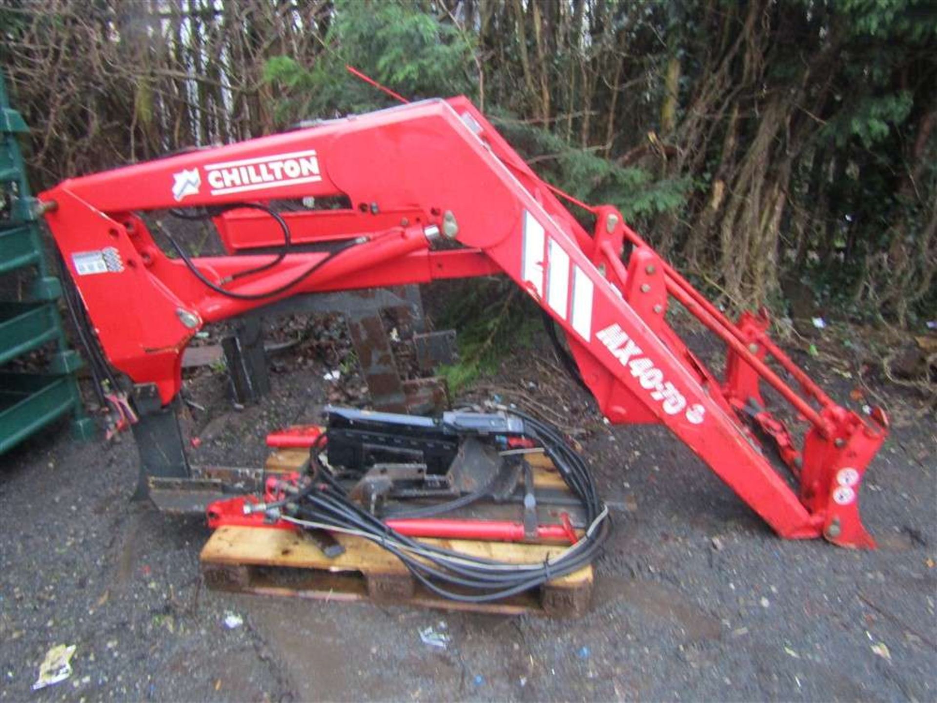 Chillton MX 4070 Loader MF Brackets & Joy Stick