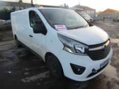 2019 19 reg Vauxhall Vivaro 2900 Sportive CDTI (Non Runner)