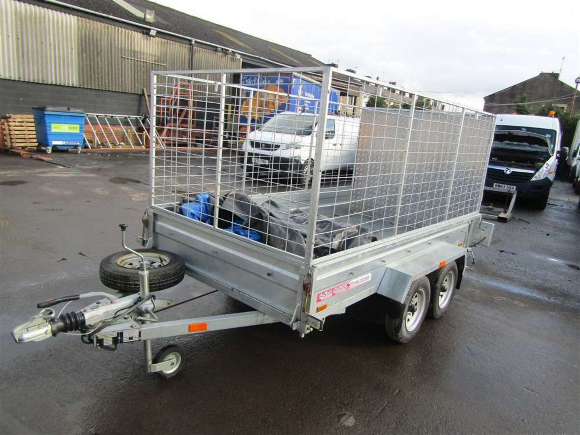 Phoenix Twin Axle Garden Trailer c/w Cover - Bild 2 aus 4