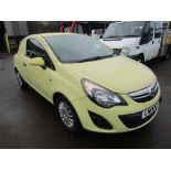 2014 14 reg Vauxhall Corsa CDTI Ecoflex Car Derived Van