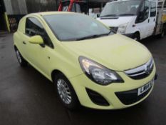 2014 14 reg Vauxhall Corsa CDTI Ecoflex Car Derived Van