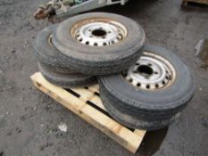 5 x Ifor Williams Rims & Tyres