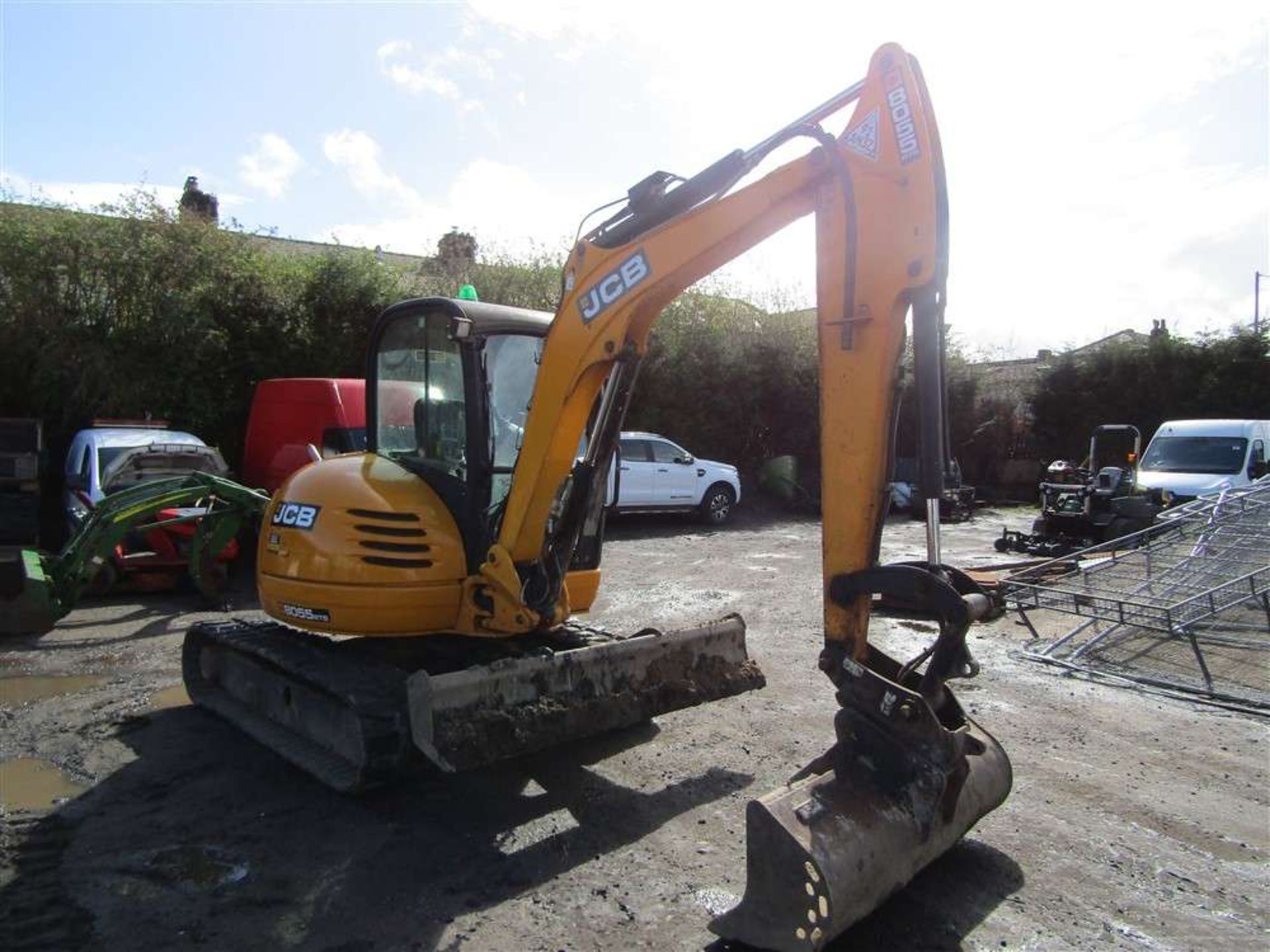 2015 JCB 8055 Excavator - Image 2 of 7