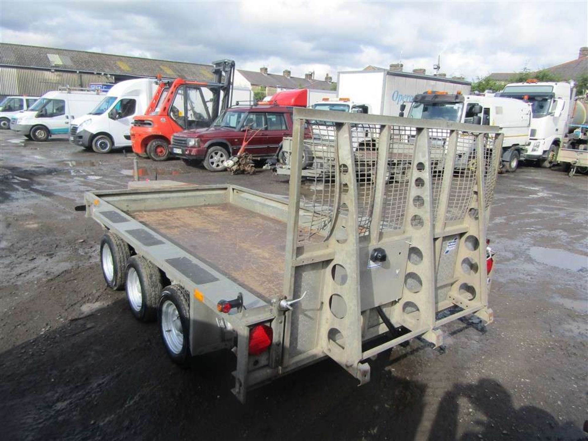 Ifor Williams GW126 Tri Axle Plant Trailer - Image 3 of 4