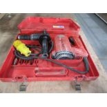 Hilti TE 110v Breaker/Drill In Case