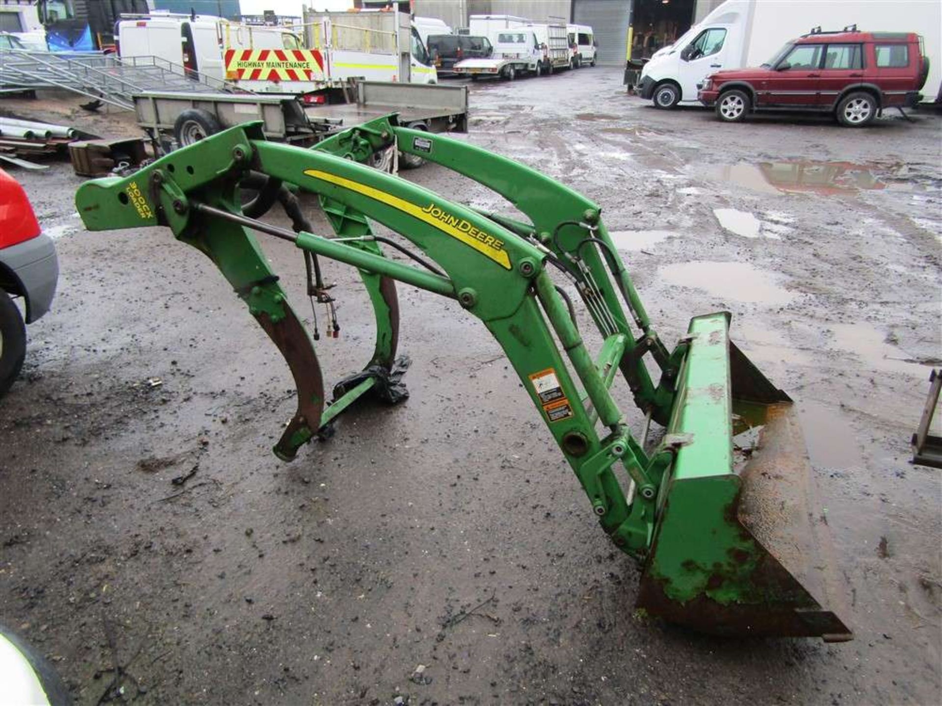 2008 57 reg John Deere 3520 Tractor C/W Loading Arm (Direct Council) - Bild 8 aus 8