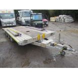 Tri Axle Car Transporter with Ramps