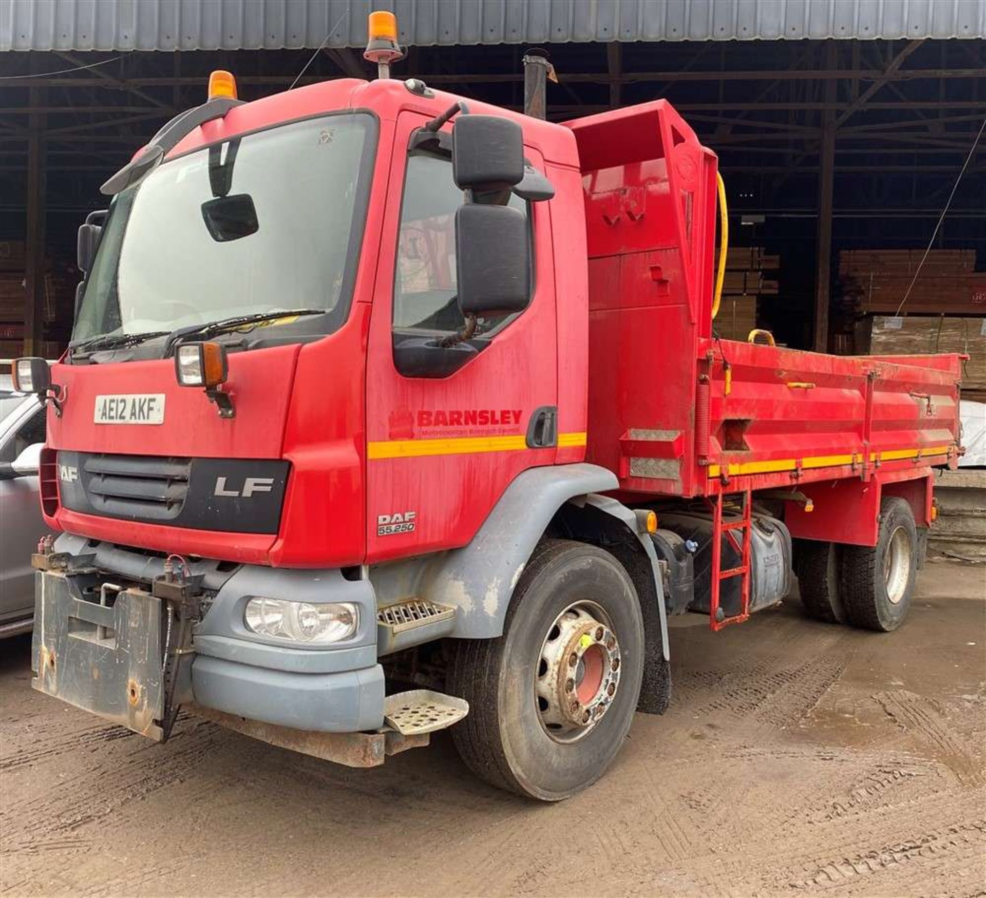 2012 12 reg Daf FA55.250 4 x 2 Tipper (Sold on Site - Liverpool) - Image 2 of 13