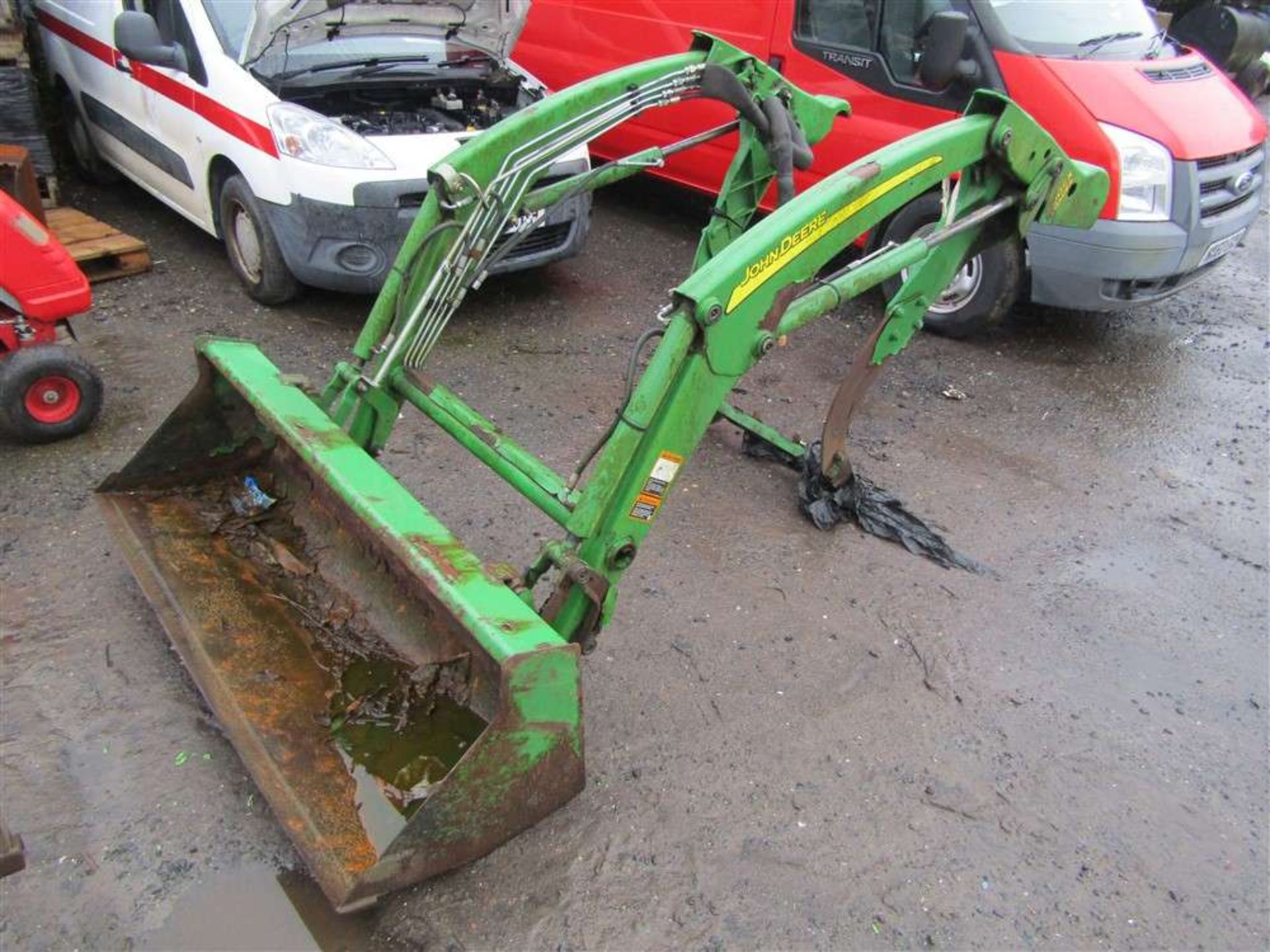 2008 57 reg John Deere 3520 Tractor C/W Loading Arm (Direct Council) - Bild 7 aus 8