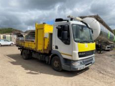 2012 12 reg DAF LF 45.160 7.5t Dropside Tipper with Tar Chutes (Sold On Site - Liverpool)