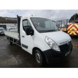 2018 67 reg Vauxhall Movano L3H1 F3500 CDTI Dropside Pickup