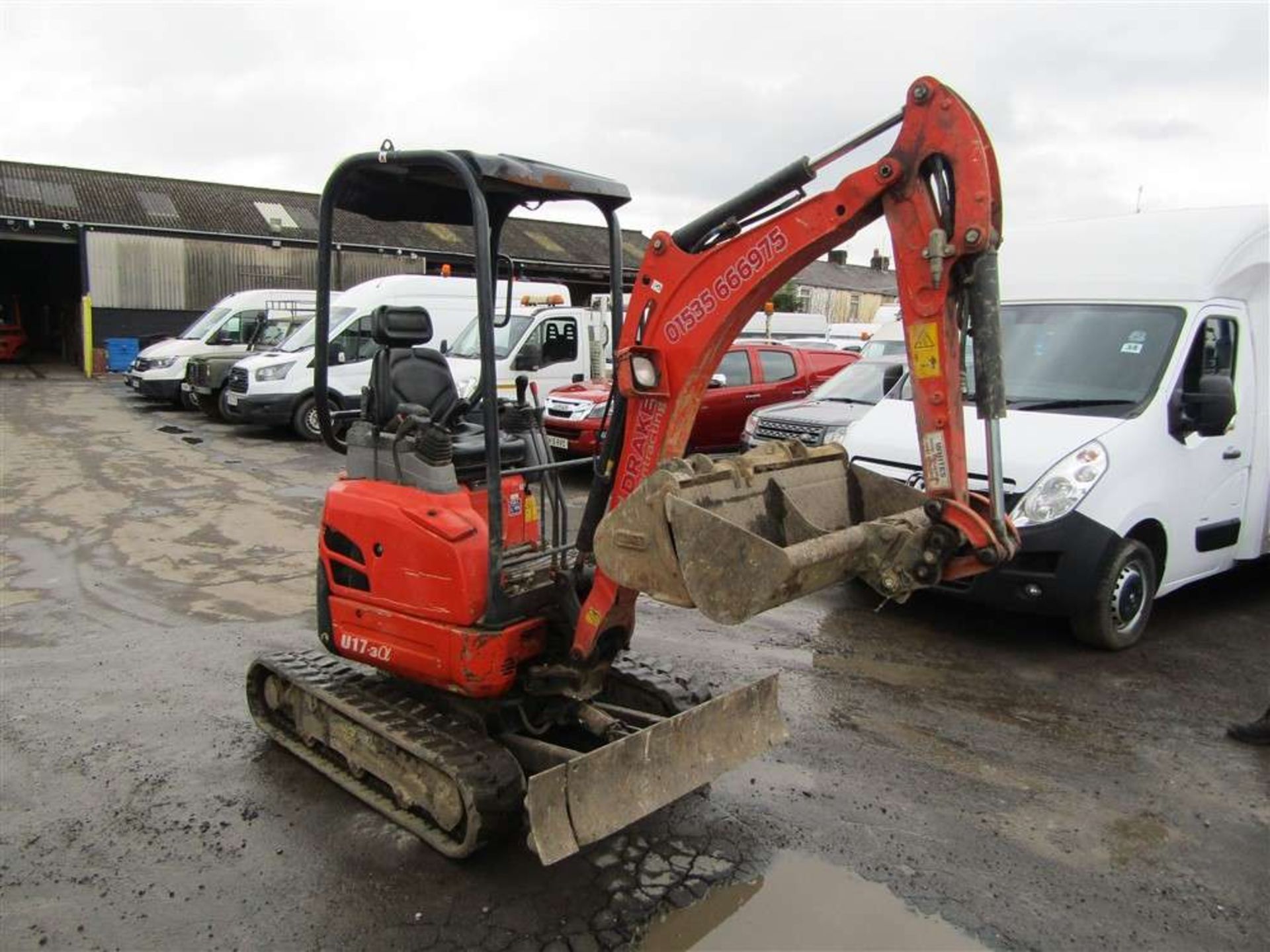 2020 Kubota U17-30l Mini Digger - Image 2 of 5